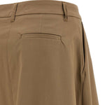 Gonna svasata Daisy in marrone The latest - donna 