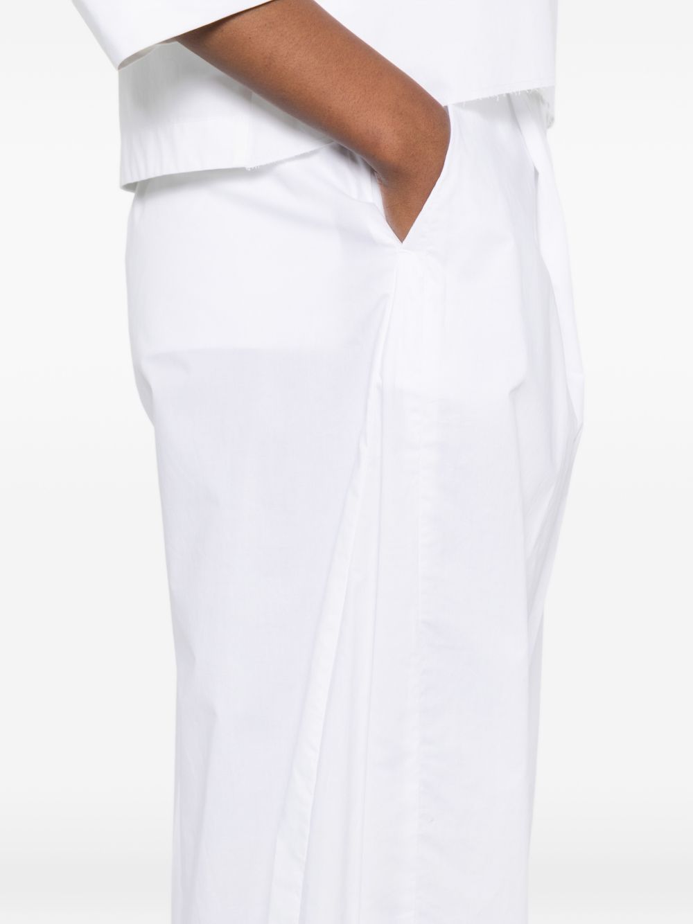 Pantaloni Billie con pieghe in bianco The latest - donna 