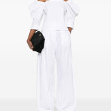 Pantaloni Billie con pieghe in bianco The latest - donna 