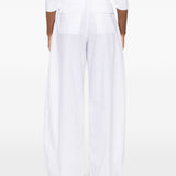 Pantaloni Billie con pieghe in bianco The latest - donna 