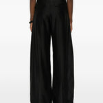 Pantaloni a vita alta in nero The latest - donna 