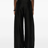 Pantaloni a vita alta in nero The latest - donna 