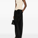 Pantaloni a vita alta in nero The latest - donna 