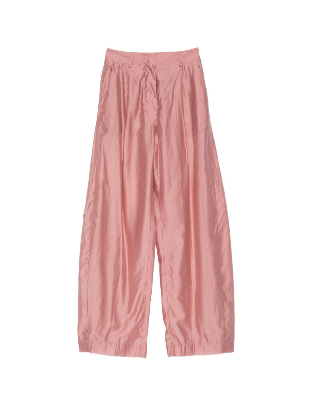 Pantaloni palazzo a pieghe Billie in rosa The latest - donna 