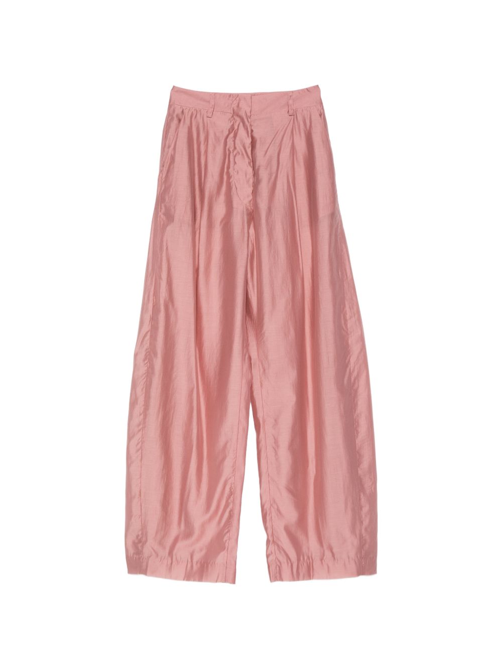 Pantaloni palazzo a pieghe Billie in rosa The latest - donna 