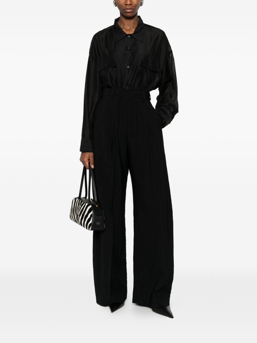 Pantaloni billie in nero the latest - donna 