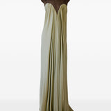 Abito lungo Olivienne in verde oliva The New Arrivals - donna 