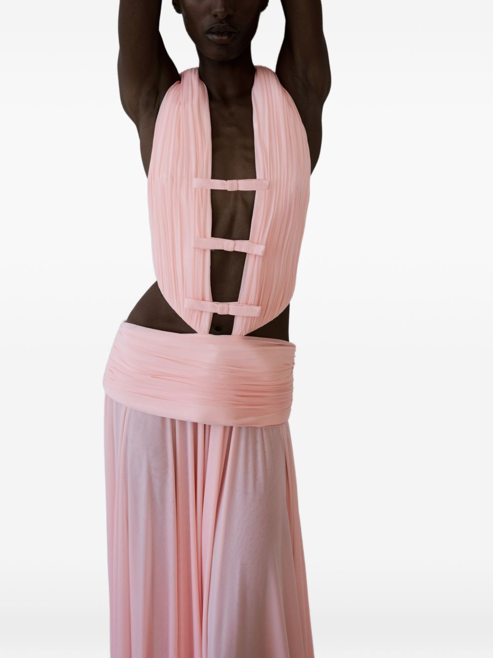 Abito lungo Bambi in rosa The New Arrivals - donna 