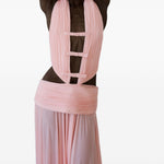 Abito lungo Bambi in rosa The New Arrivals - donna 