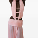 Abito lungo Bambi in rosa The New Arrivals - donna 
