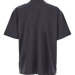 T-shirt girocollo con applicazione in nero The north face - uomo 