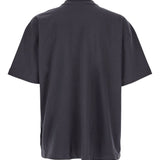 T-shirt girocollo con applicazione in nero The north face - uomo 