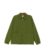 Giacca-camicia in nylon in verde The north face - uomo 