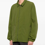Giacca-camicia in nylon in verde The north face - uomo 