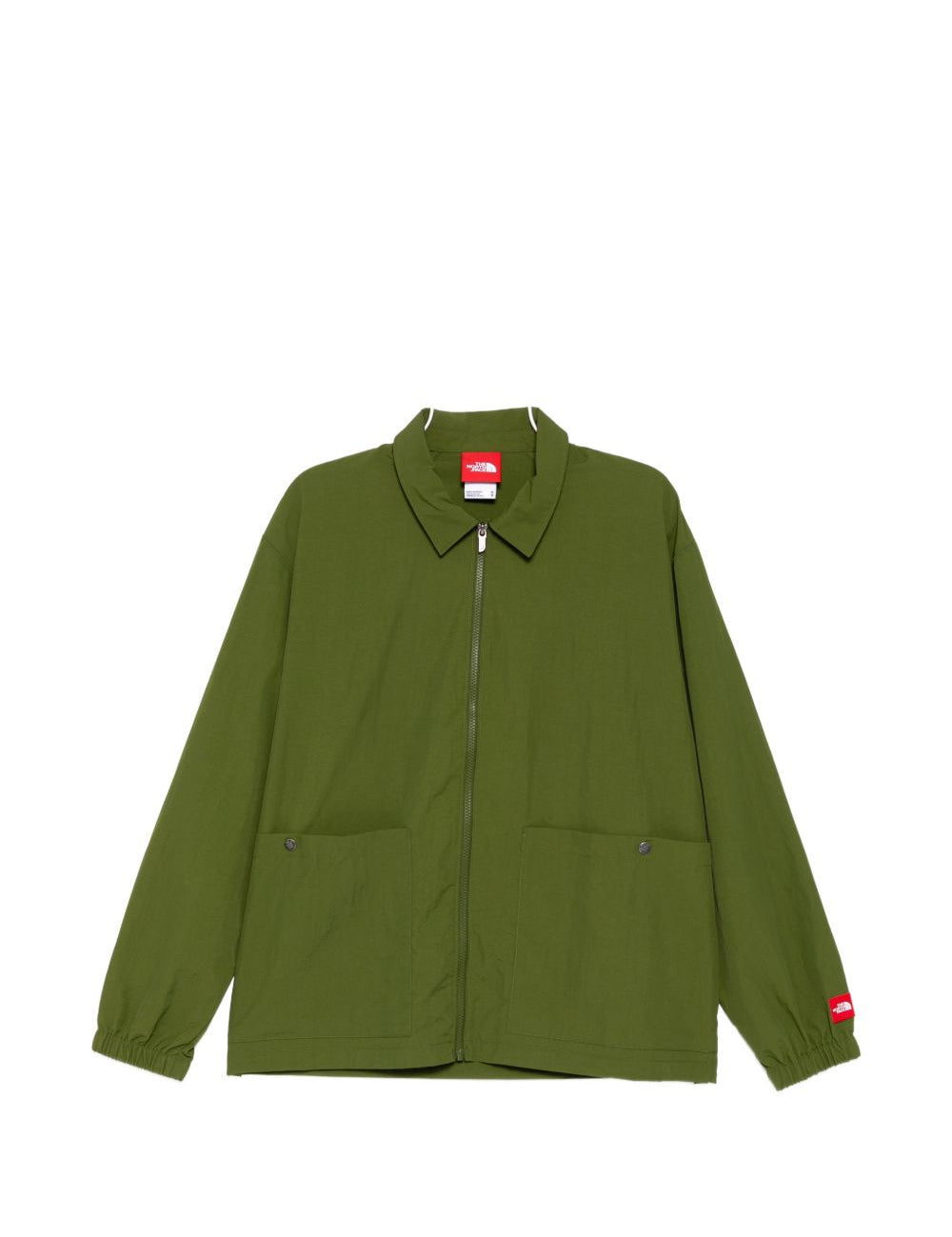 Giacca-camicia in nylon in verde The north face - uomo 