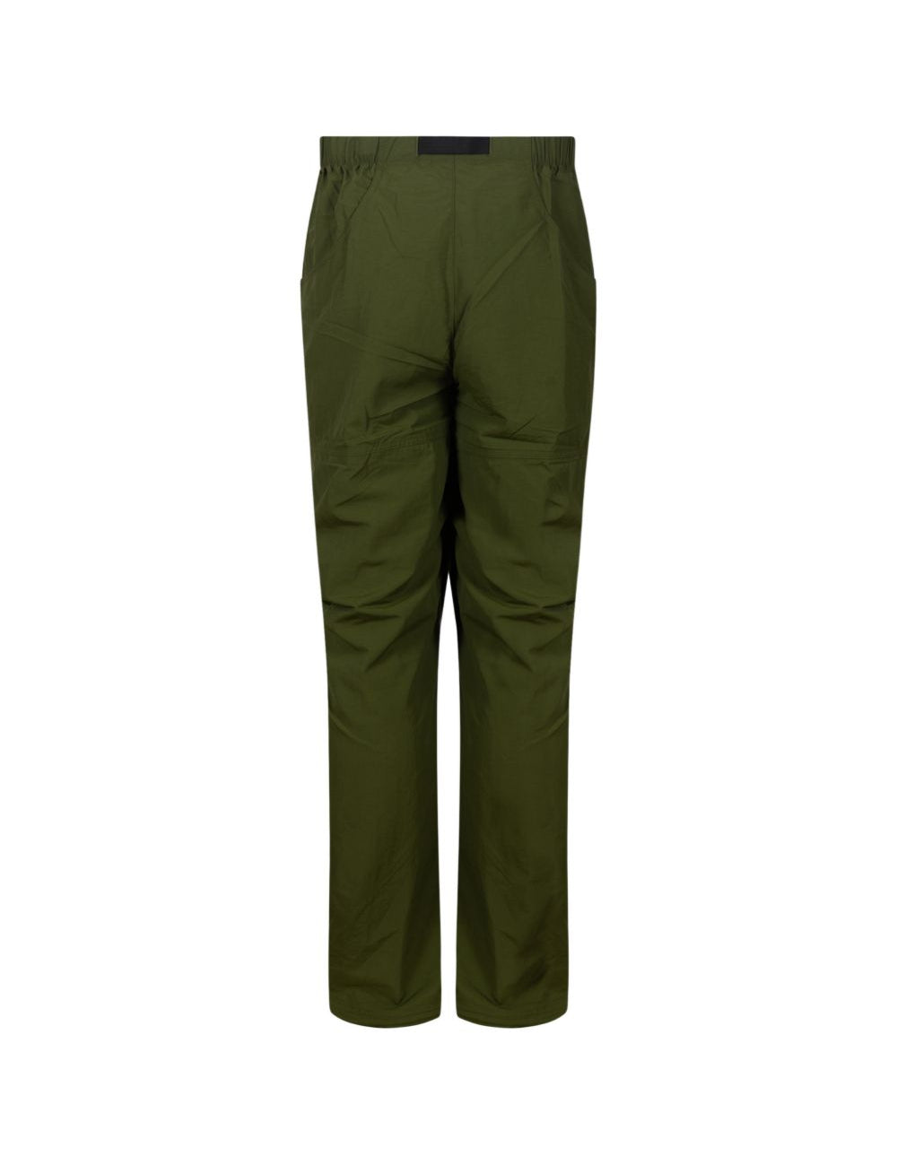 Pantaloni a gamba dritta con cintura a contrasto in verde The north face - uomo 