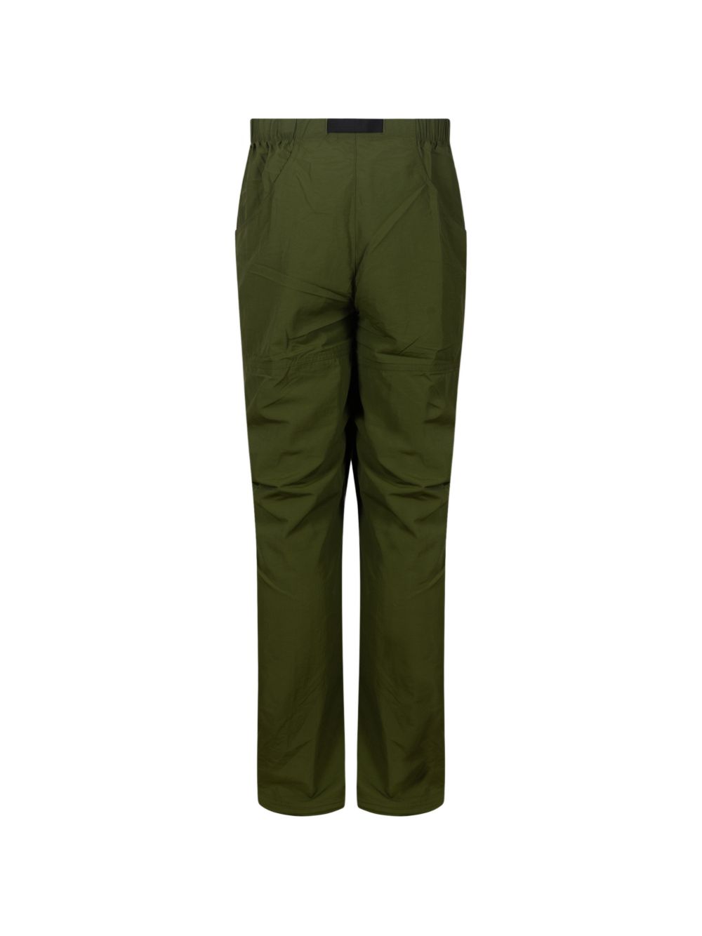 Pantaloni a gamba dritta con cintura a contrasto in verde The north face - uomo 