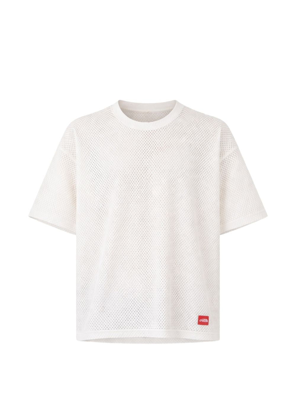 T-shirt con logo in bianco The north face - uomo 
