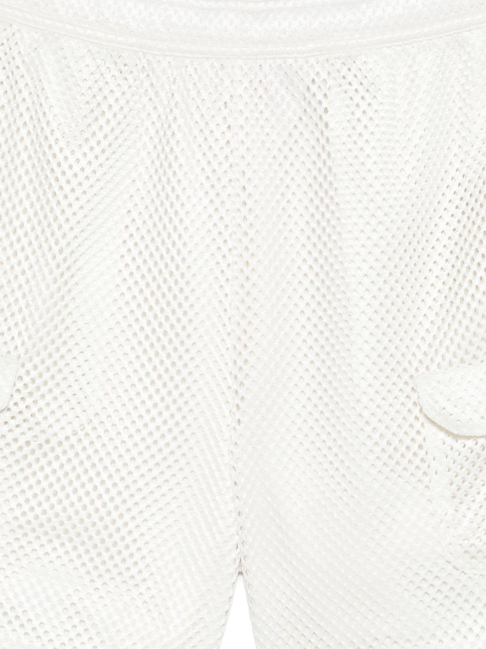 Pantaloncini con dettagli a fibbia in bianco The north face - uomo 