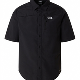Camicia sequioa a maniche corte in nero 