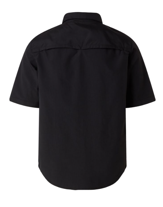 Camicia sequioa a maniche corte in nero 