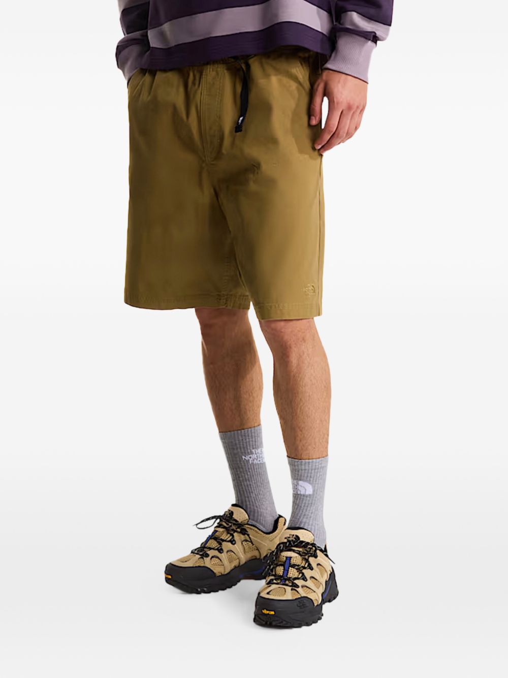 Pantaloncini con cintura in marrone The north face - uomo 
