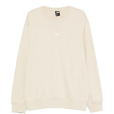 Felpa con logo in beige The north face - uomo 