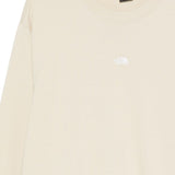 Felpa con logo in beige The north face - uomo 