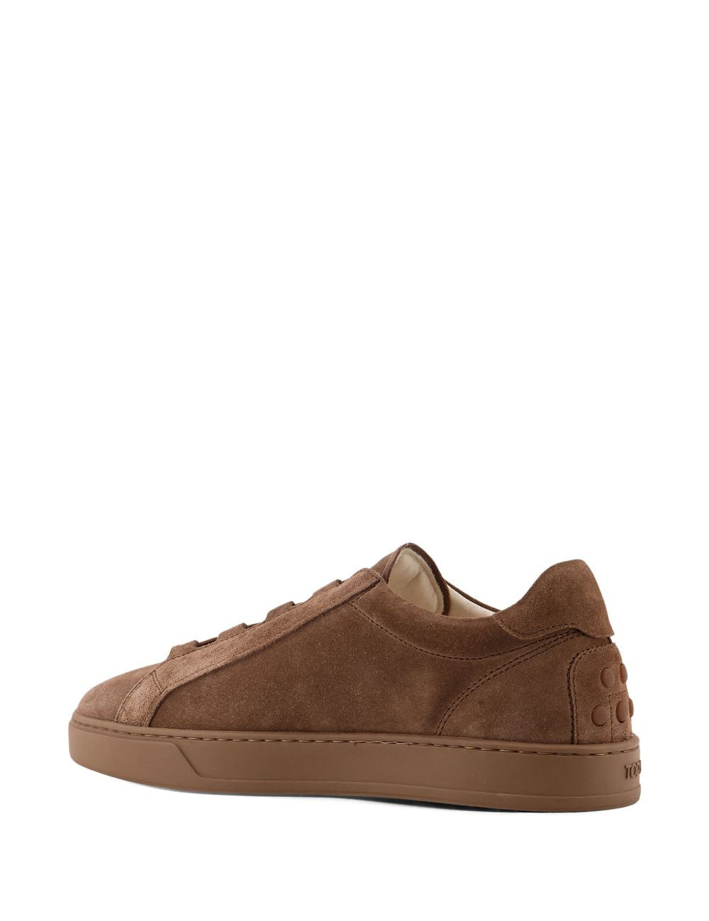 Sneakers in pelle scamosciata in marrone Tod's - uomo 