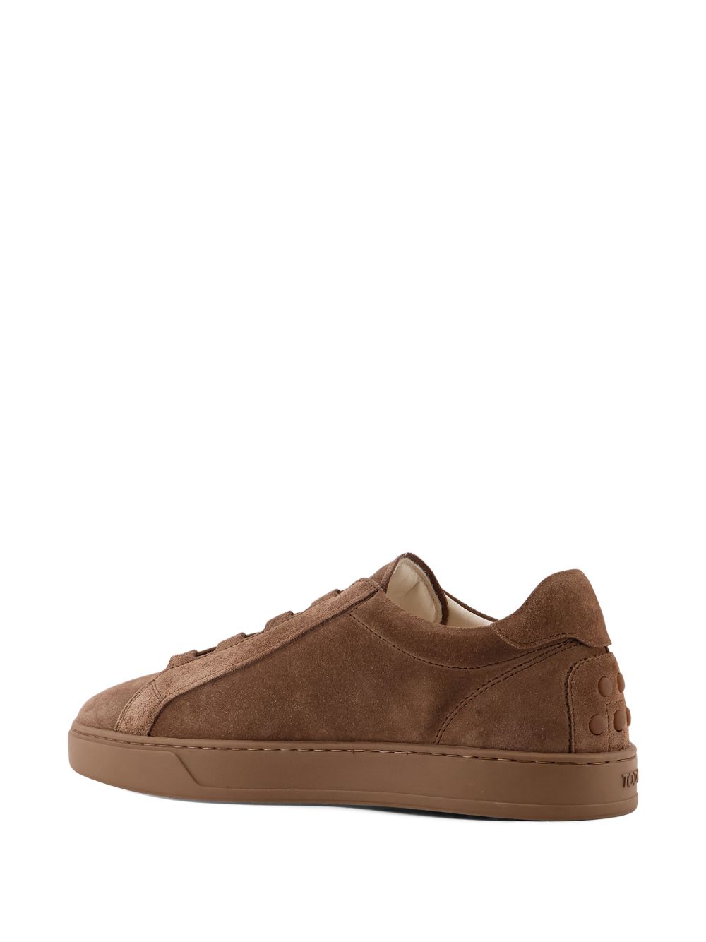 Sneakers in pelle scamosciata in marrone Tod's - uomo 