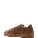 Sneakers in pelle scamosciata in marrone Tod's - uomo 