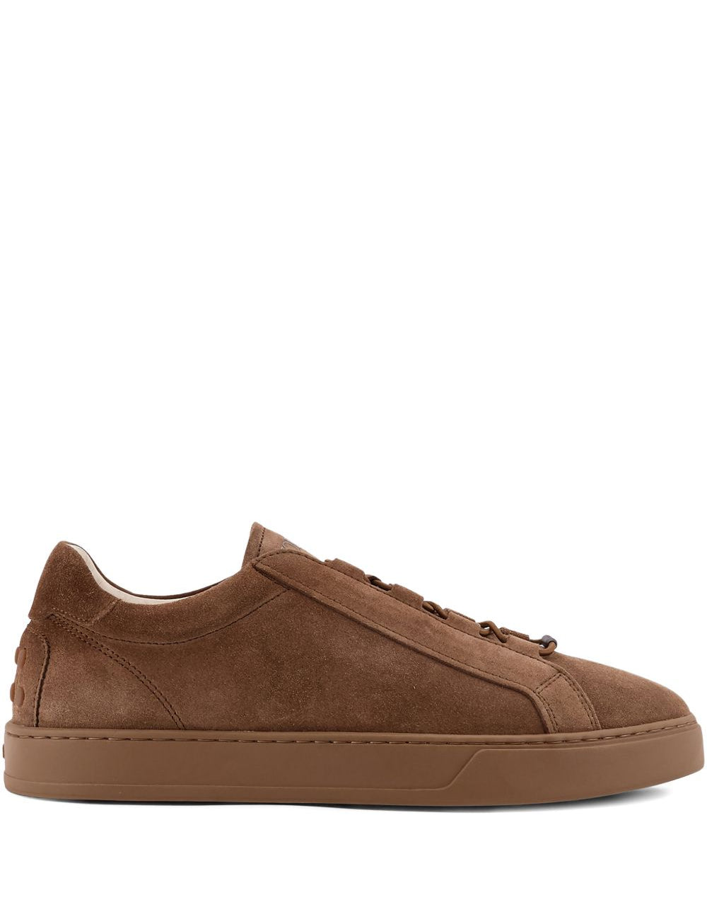 Sneakers in pelle scamosciata in marrone Tod's - uomo 
