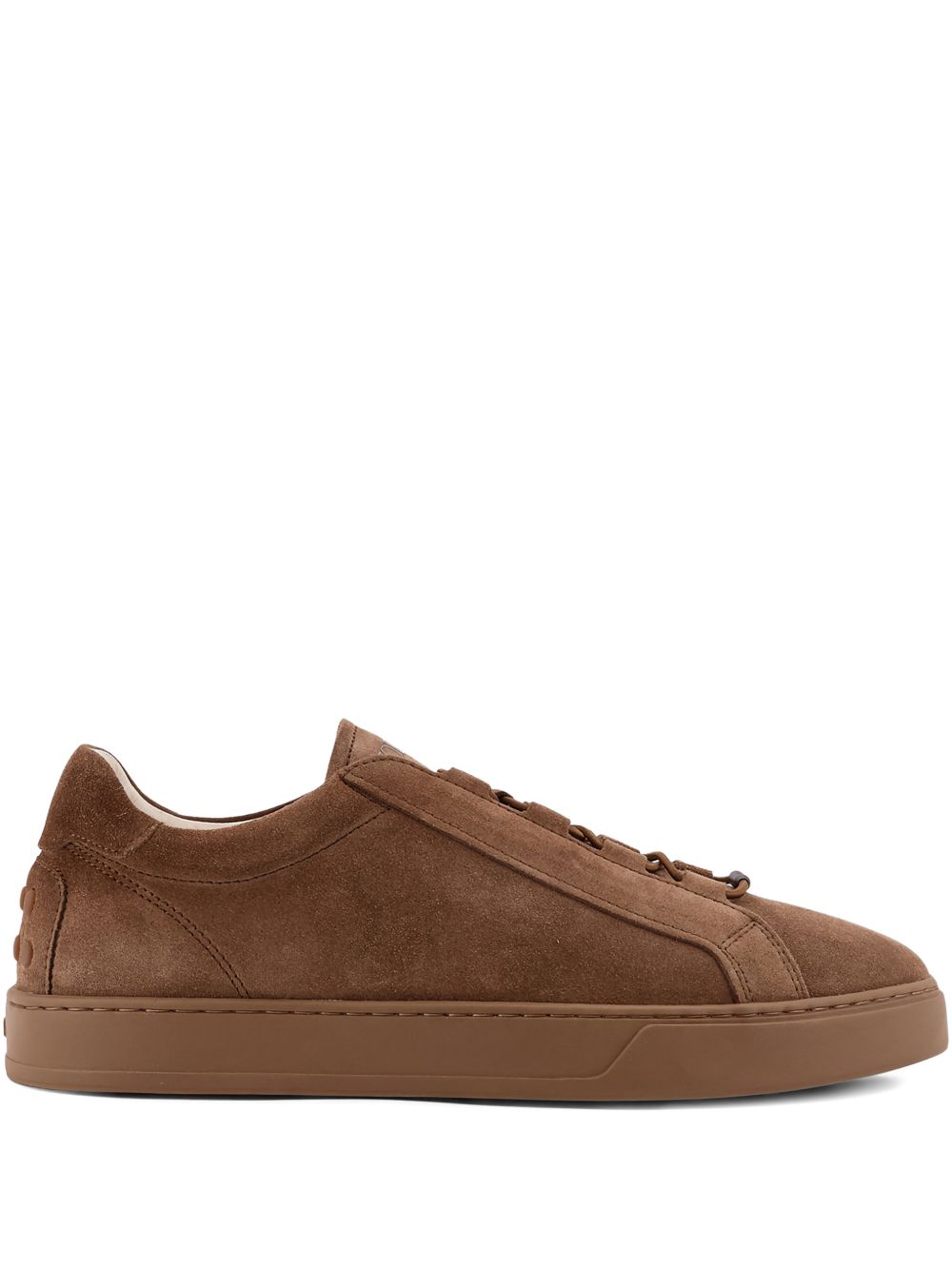 Sneakers in pelle scamosciata in marrone Tod's - uomo 