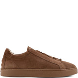 Sneakers in pelle scamosciata in marrone Tod's - uomo 