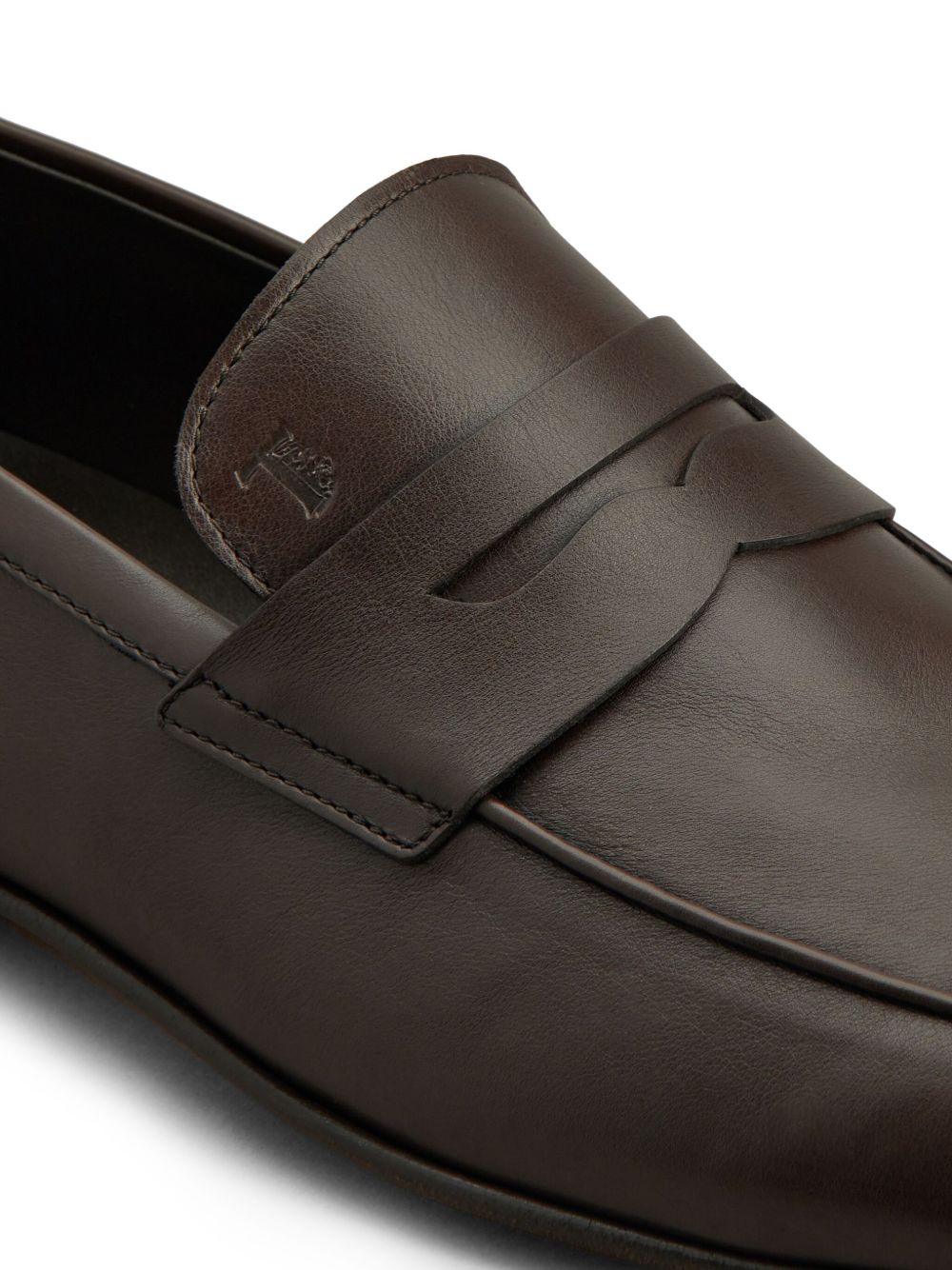 Mocassini in pelle in marrone Tod's - uomo 