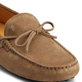 Mocassini in suede gommino in marrone Tod's - uomo 