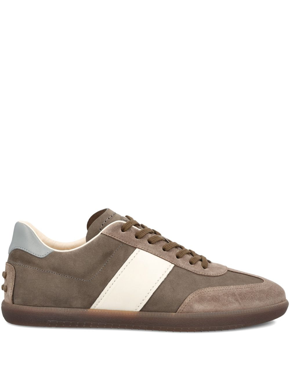 Sneakers basse in pelle in marrone Tod's - uomo 