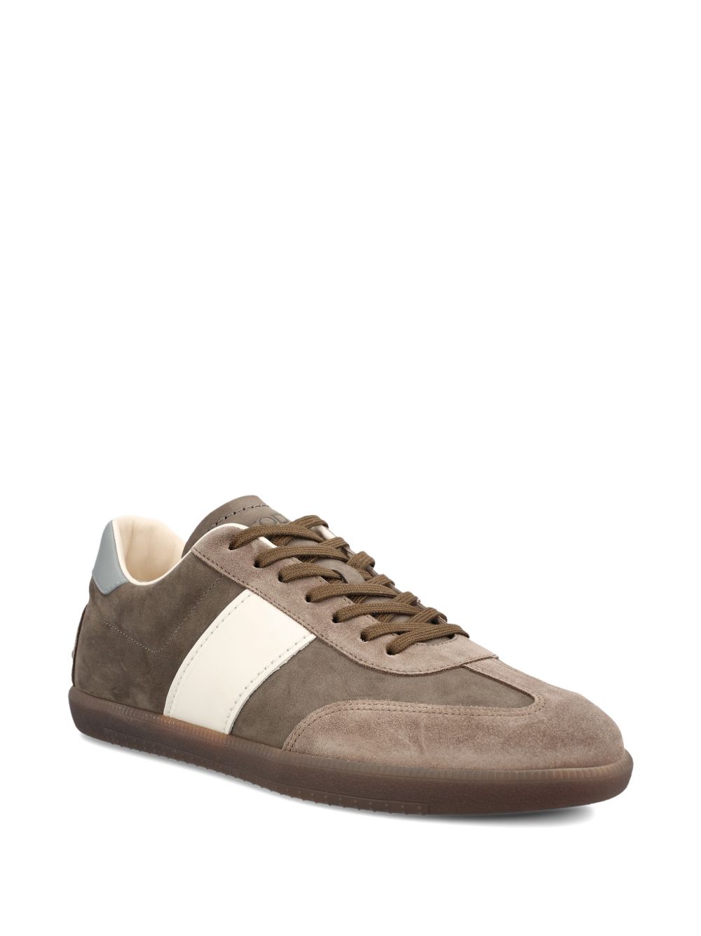 Sneakers basse in pelle in marrone Tod's - uomo 