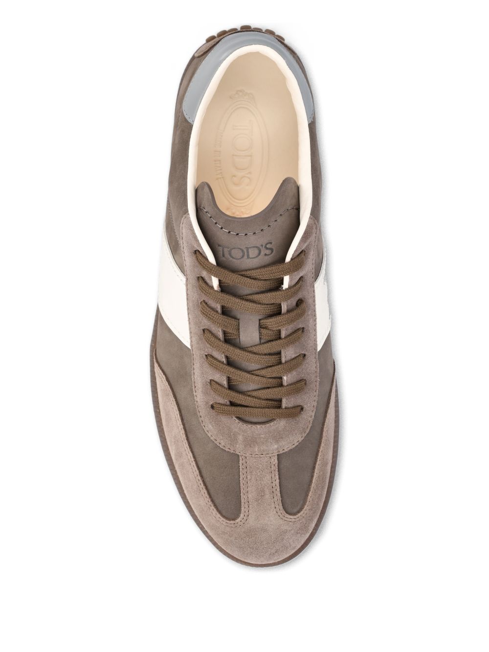 Sneakers basse in pelle in marrone Tod's - uomo 