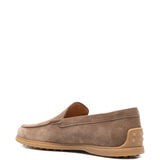 Mocassini in suede in marrone Tod's - uomo 