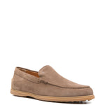 Mocassini in suede in marrone Tod's - uomo 