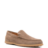 Mocassini in suede in marrone Tod's - uomo 