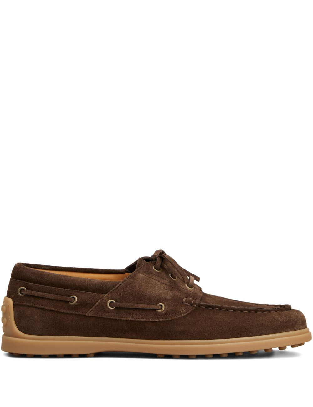 Mocassini in suede in marrone Tod's - uomo 