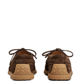 Mocassini in suede in marrone Tod's - uomo 
