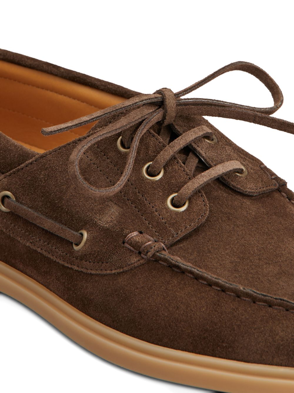 Mocassini in suede in marrone Tod's - uomo 