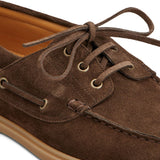 Mocassini in suede in marrone Tod's - uomo 