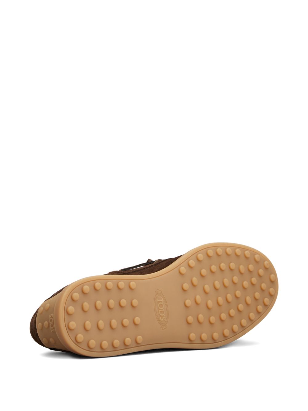 Mocassini in suede in marrone Tod's - uomo 