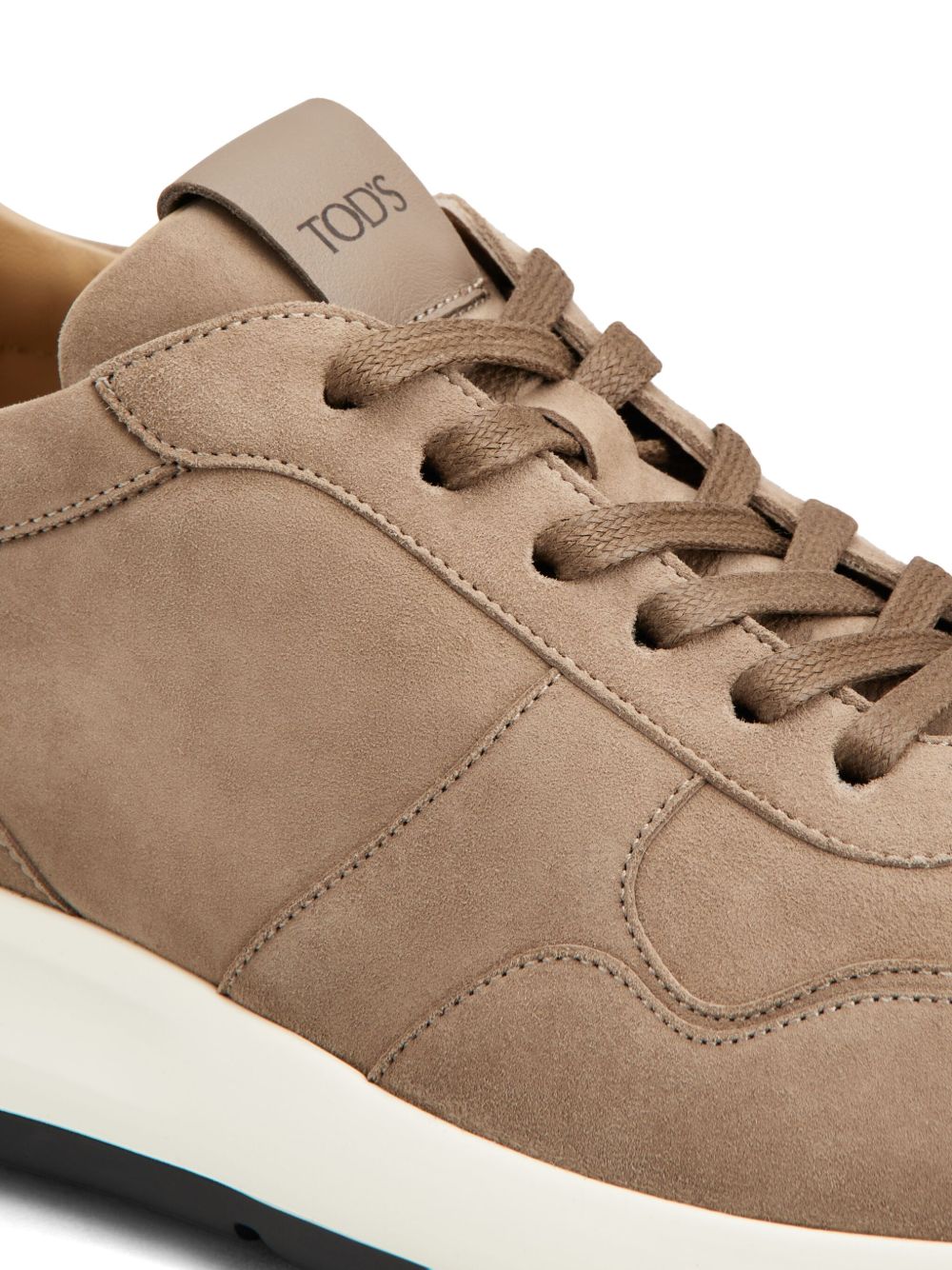 Sneakers basse in pelle in marrone Tod's - uomo 