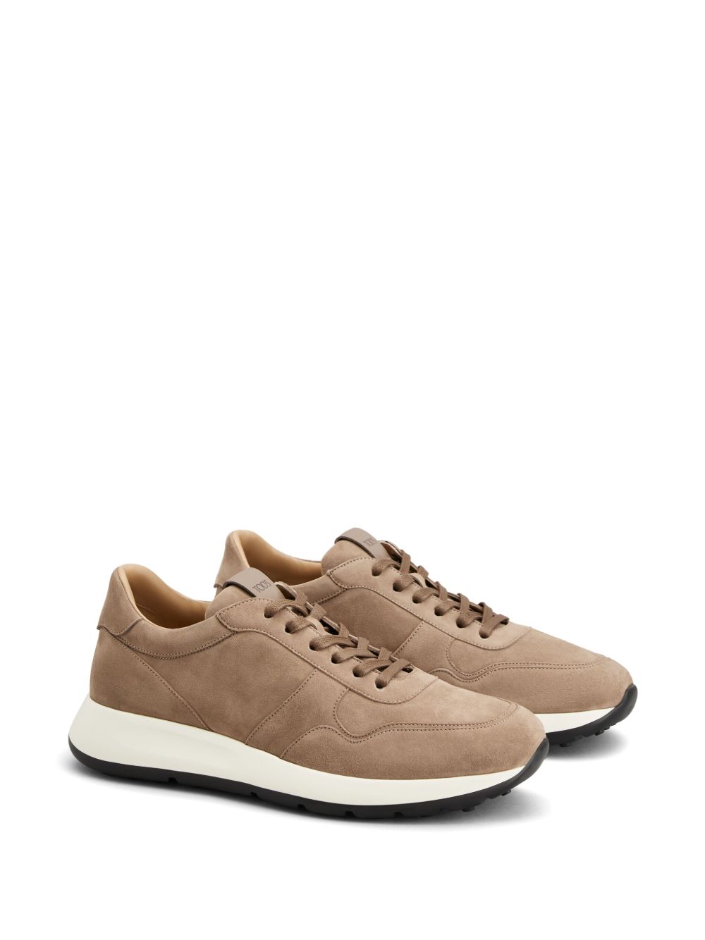 Sneakers basse in pelle in marrone Tod's - uomo 