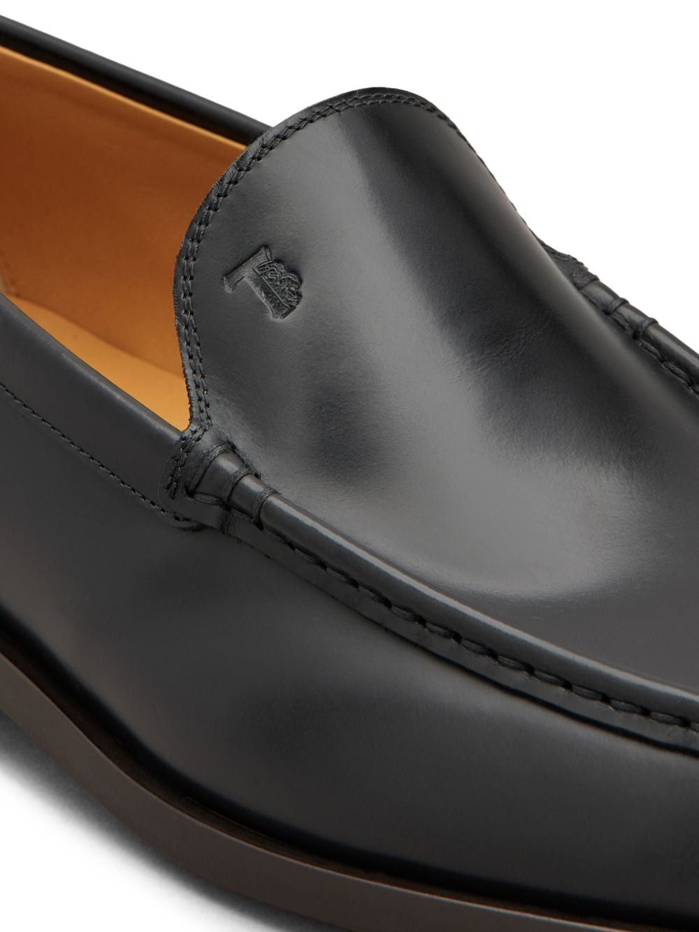 Mocassini in pelle in nero Tod's - uomo 